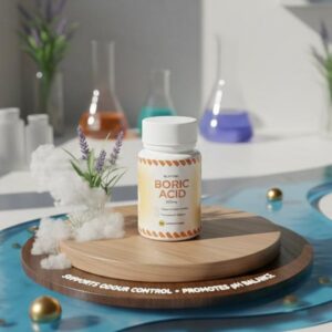 Restore Boric Acid Suppositories pH Balance & Odor Control (30 Count)