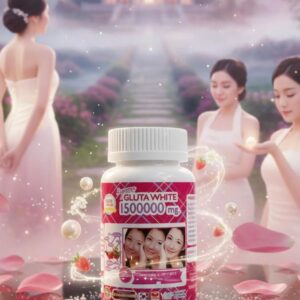 Gluta White 1,500,000mg Maximum Strength Skin Whitening & Extreme Radiance Formula