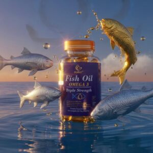 Duozi Triple Strength Fish Oil Omega-3 Heart, Brain & Joint Support (Dietary Supplement)