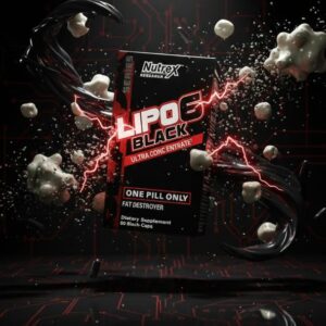 Nutrex Lipo-6 Black Ultra Concentrate Maximum Potency Fat Destroyer (60 Black-Caps)